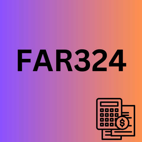 FAR324 - Financial Accounting and Reporting