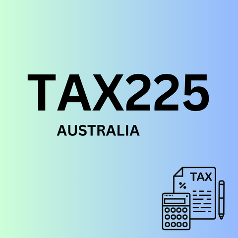 TAX225 AU - Tax (Australia)